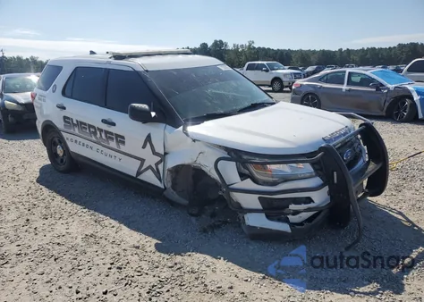 2019 Ford Explorer Police Interceptor из США, поврежденный, VIN 1FM5K8AR6KGB22427